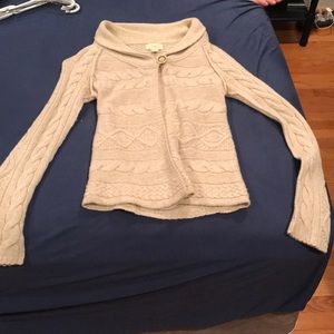 Cozy wool off white sweater